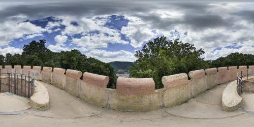 Nice view from top of ‘Aussichtsturm auf dem Heiligenberg’.